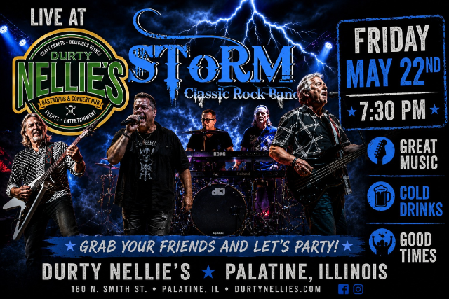 Storm Returns to Durty Nellies