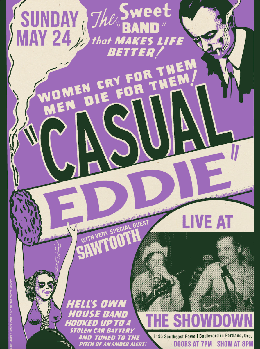 Casual Eddie with Special Guest Sawtooth | Event Image
