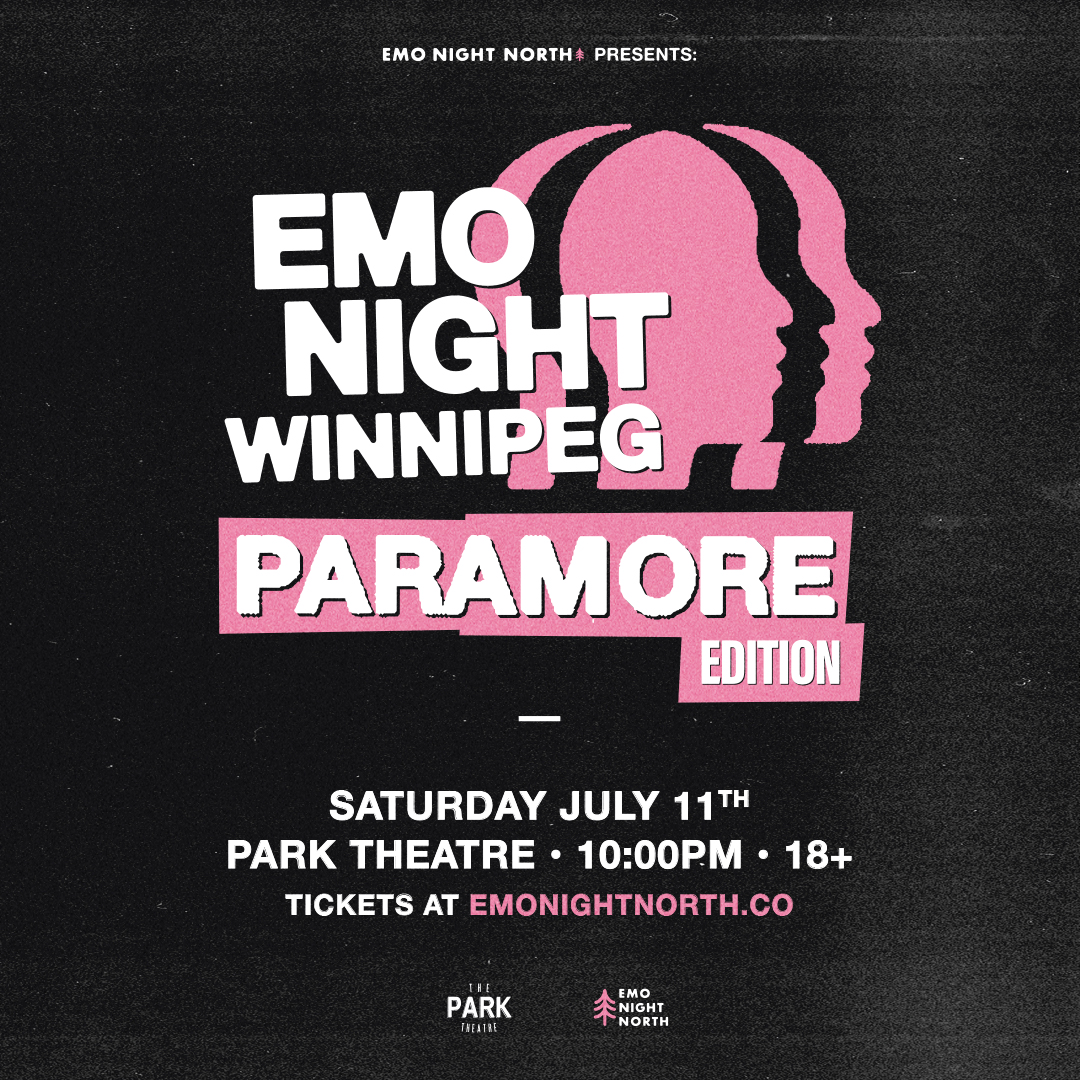 Emo Night Winnipeg: Paramore Edition at Park Theatre - Jul 11 2026