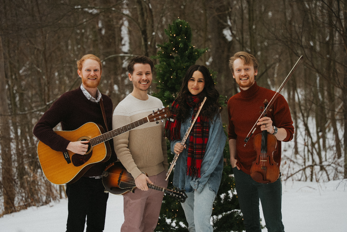 ON THE LASH: A Celtic Christmas — official show artwork