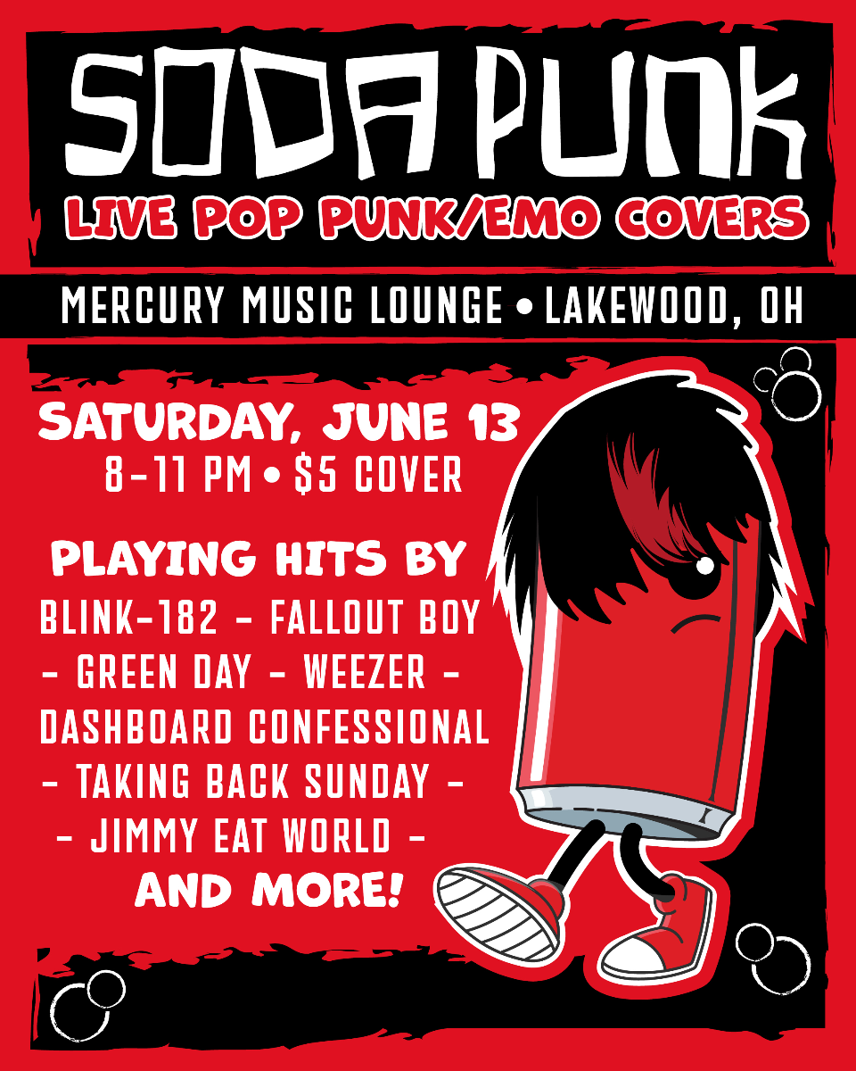 SODA PUNK - LIVE POP PUNK/EMO COVERS