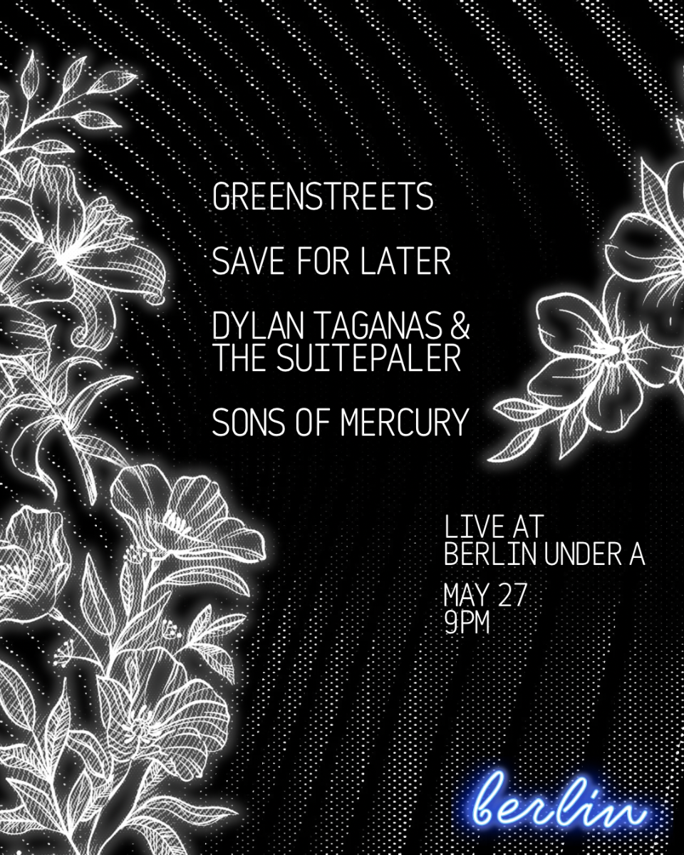 save for later | Greenstreets | Dylan Taganas & The Suitepaler | Sons of Mercury