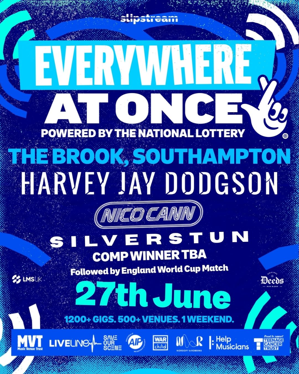 Everywhere At Once: Harvey Jay Dodgson // Nico Cann // Silverstun // + Comp Winner TBA
