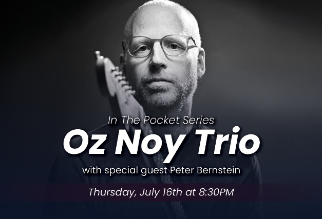 In the Pocket: Oz Noy Trio + Peter Bernstein