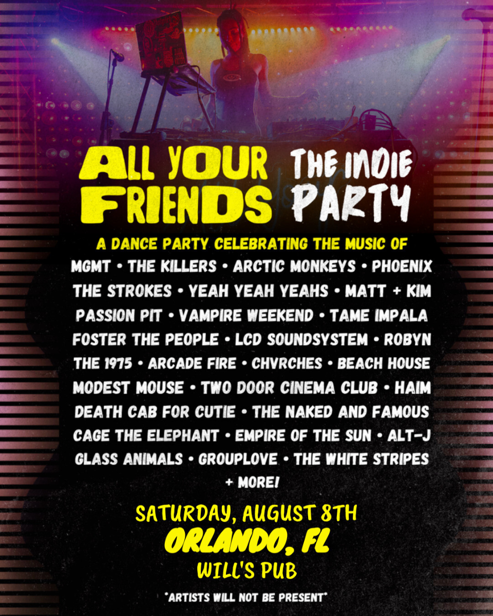 All Your Friends: The Indie Dance Party in Orlando
