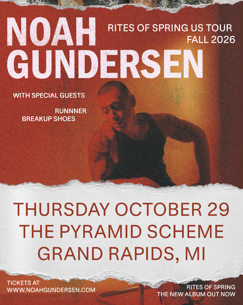 Noah Gundersen: Rites of Spring US TOUR FALL 2026 + Runnner + Breakup Shoes