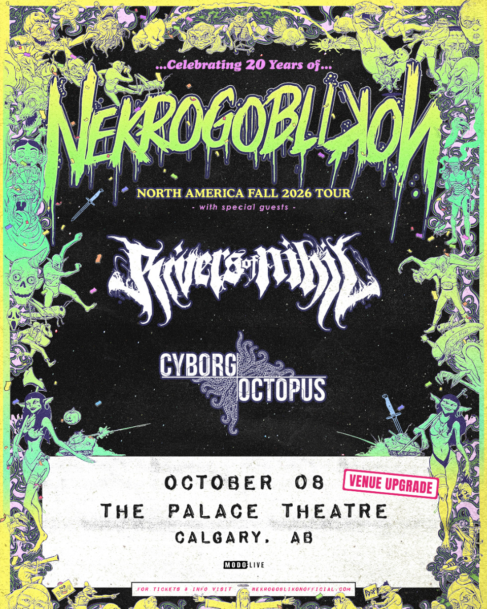 Nekrogoblikon with Rivers of Nihil & Cyborg Octopus