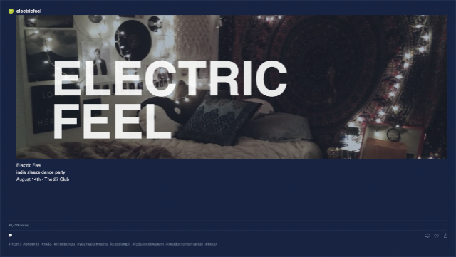 Electric Feel - indie sleaze dance party