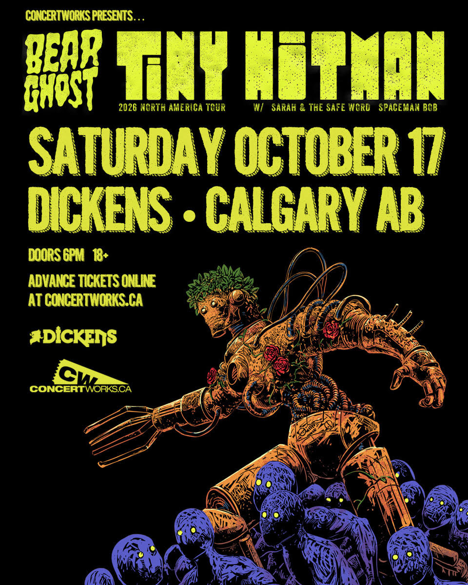 Tiny Hitman Tour 2026 - Bear Ghost w/ Sarah and the Safe Word & Spaceman Bob