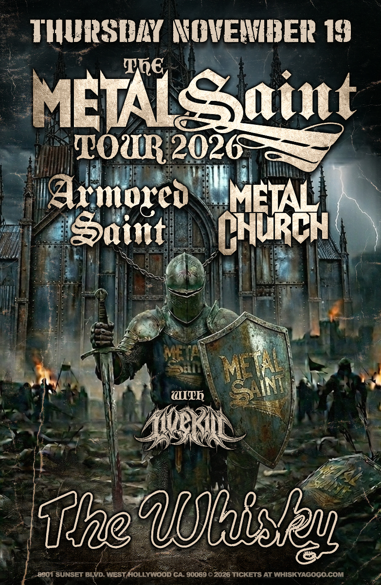 Armored Saint, Metal Church, LIVEKILL