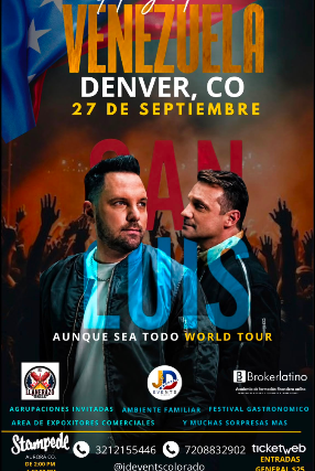 San Luis / Aunque Sea Todo World Tour at Stampede – Aurora, CO