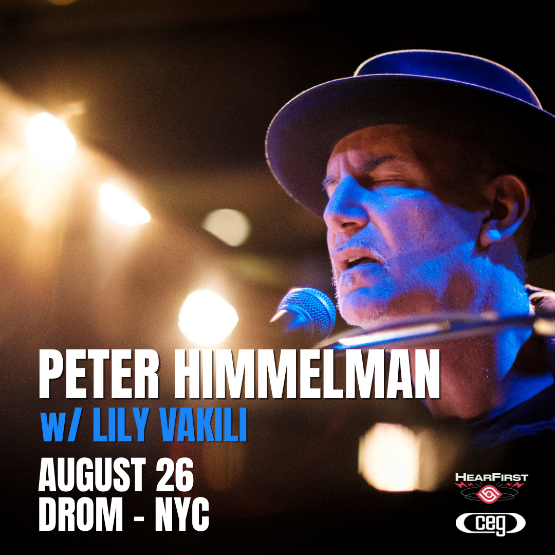 Peter Himmelman w/ Lily Vakili (Singer-Songwriter, Folk Rock, Americana)