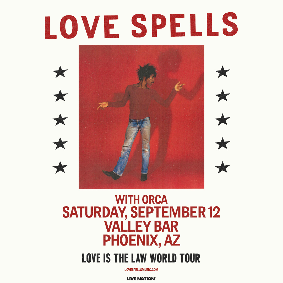 LOVE SPELLS - LOVE IS THE LAW WORLD TOUR