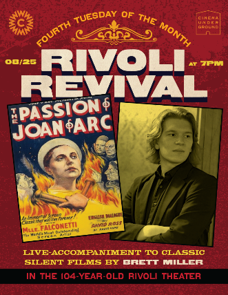 The Passion of Joan of Arc (1928) *Rivoli Revival* at Williams Center – Rivoli Theater – Rutherford – Rutherford, NJ