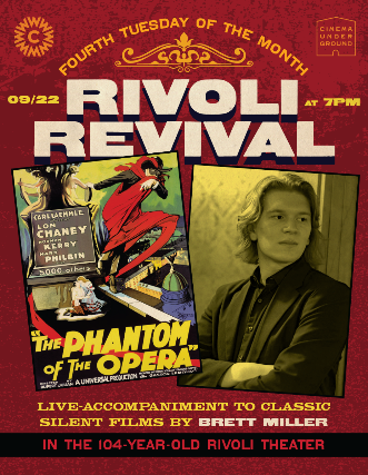 The Phantom of the Opera (1925) *Rivoli Revival* at Williams Center – Rivoli Theater – Rutherford – Rutherford, NJ
