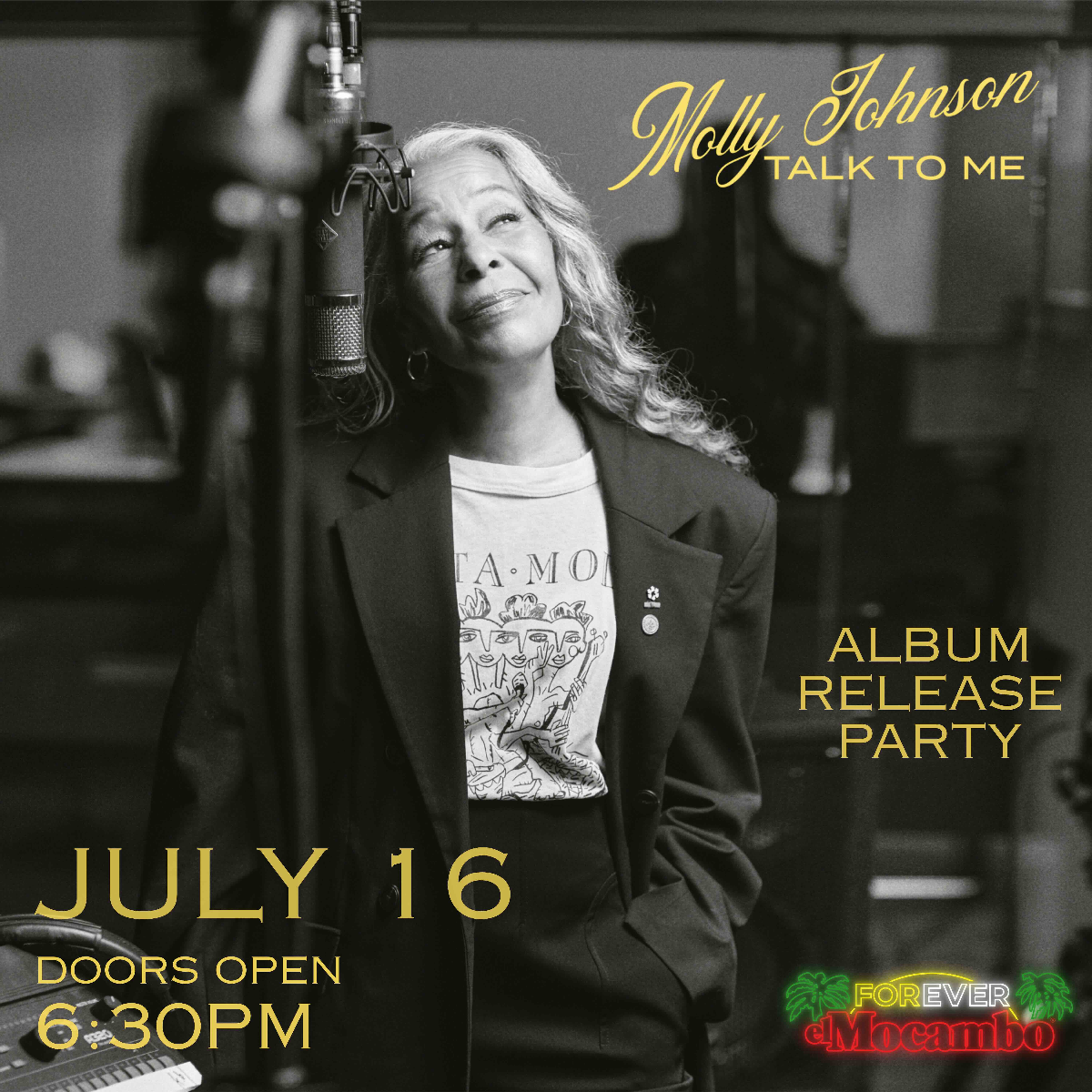 Molly Johnson - Talk to Me Album Release