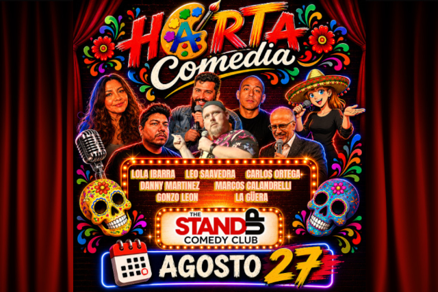 Harta Comedia (en Español) at The Stand Up Comedy Club – Bellflower, CA