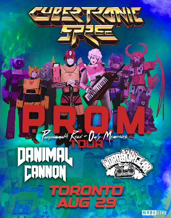 The Cybertronic Spree with Danimal Cannon and Wordburglar