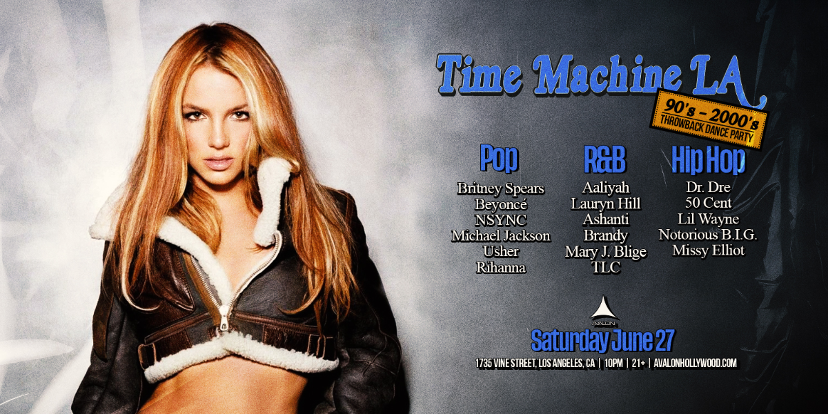 Time Machine: 90s - 2000s Throwback Dance Party