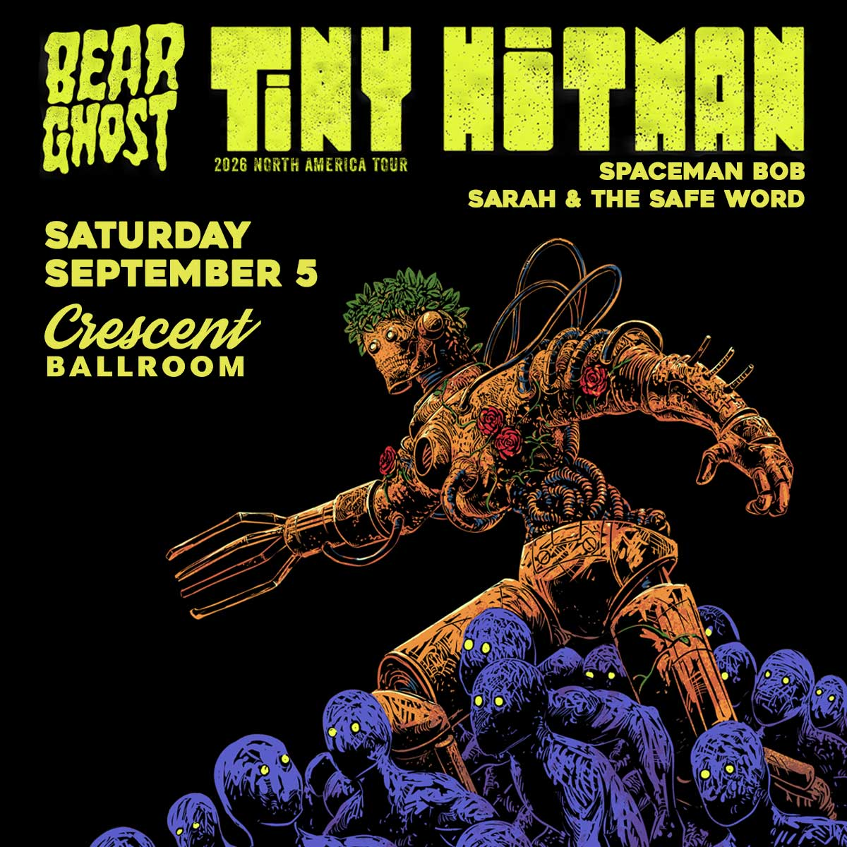 BEAR GHOST - TINY HITMAN TOUR 2026