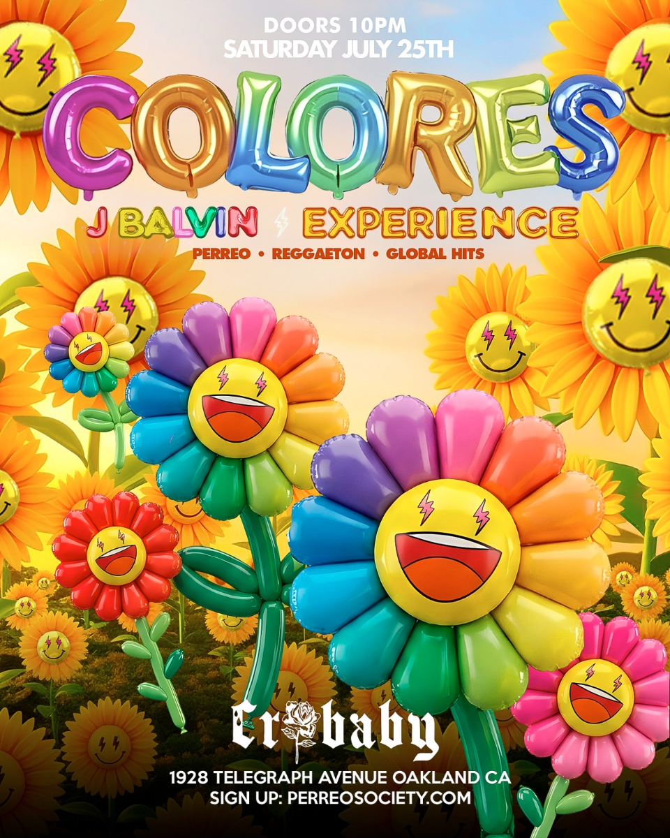 Perreo Society Presents: Colores - The J Balvin Experience in Oakland