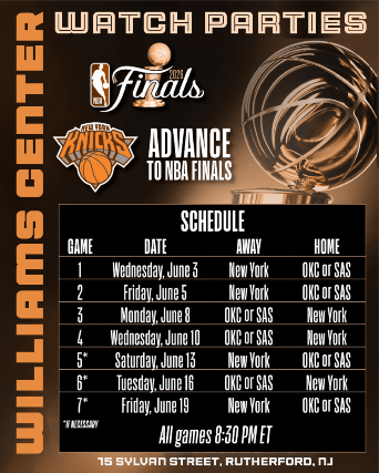 NBA Finals Game #2 FREE Knicks Watch Party