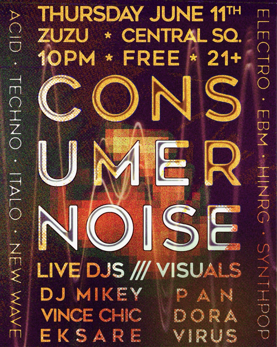 Consumer Noise w/ DJ Mikey, Vince Chic, Eksare, Pandovirus | Event Image