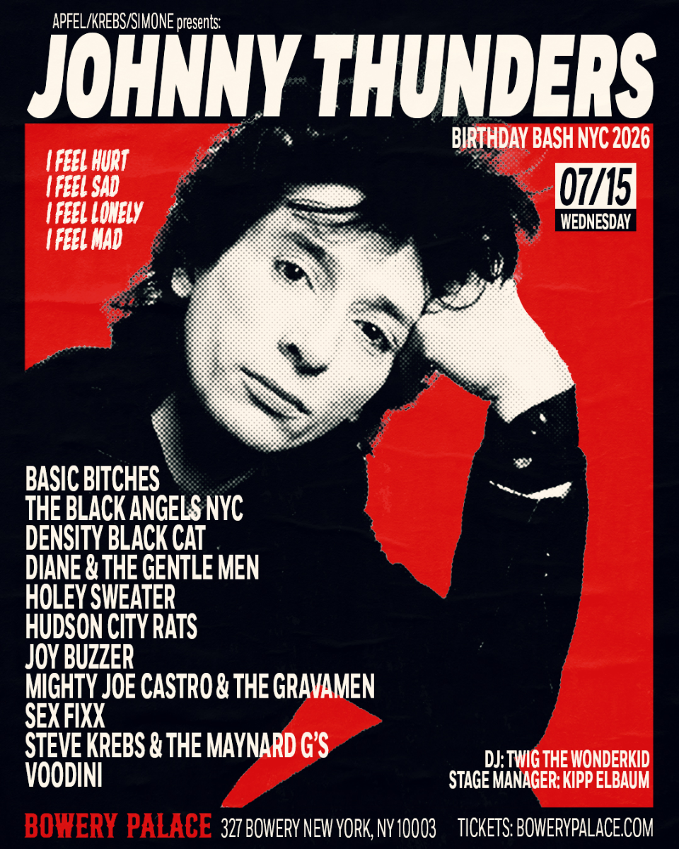 Johnny Thunders Birthday Bash
