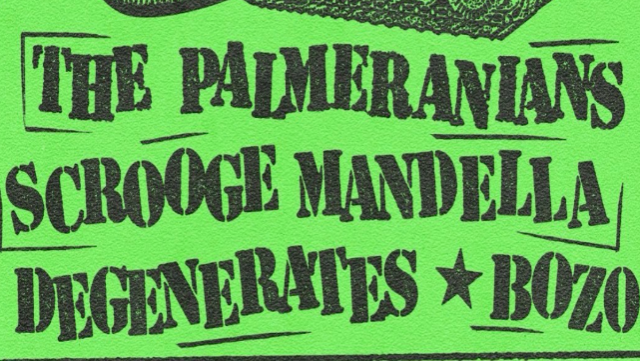 THE PALMERANIANS WITH SCROOGE MANDELLA, DEGENERATES AND BOZO