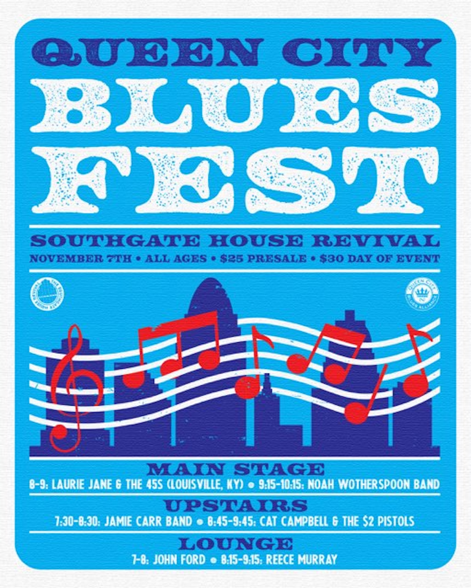 Queen City Blues Fest artwork