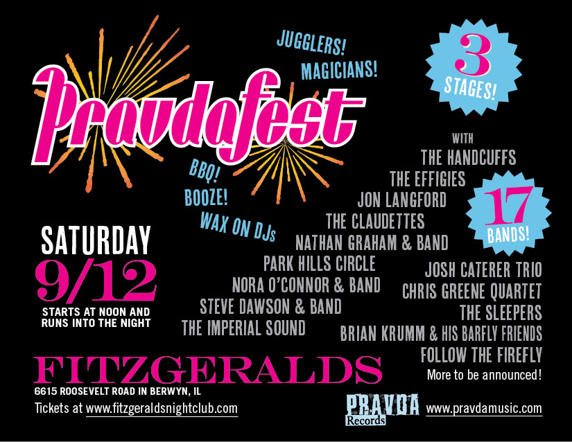 Event Image - PRAVDAFEST @ FITZGERALDS!