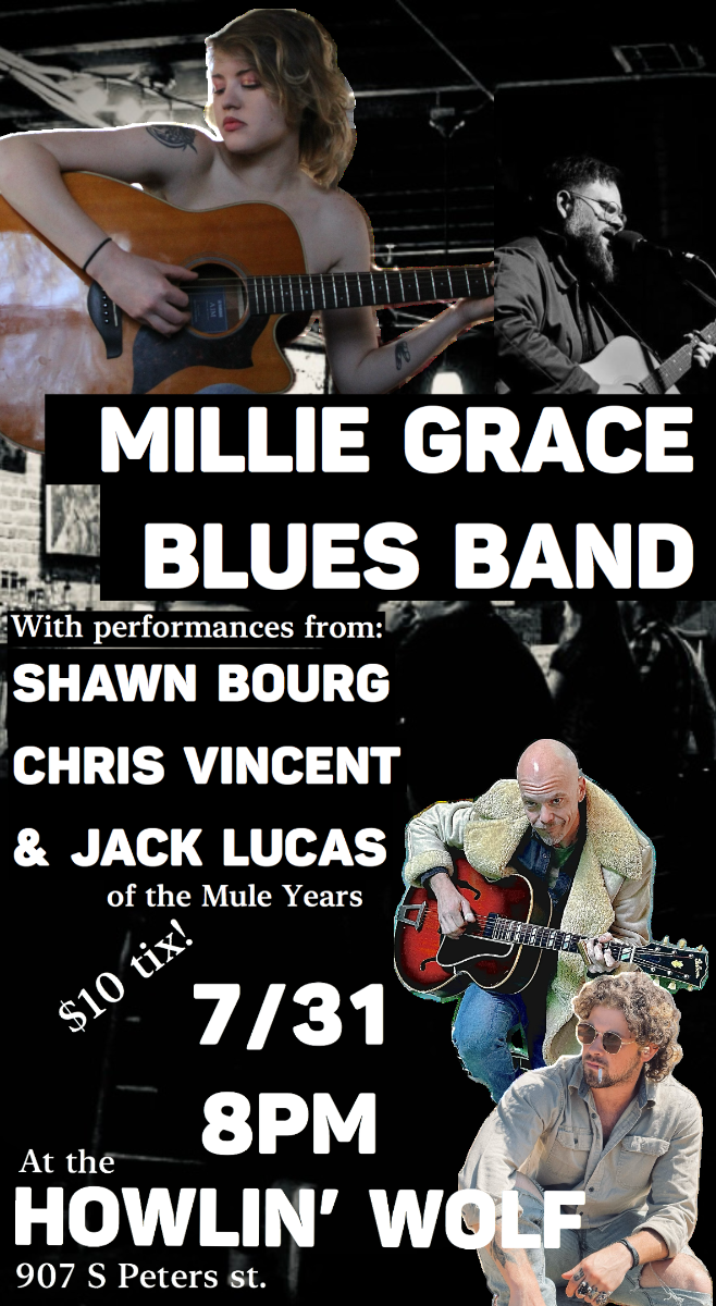 Millie Grace Band w/ Shelby Kemp, Shawn Bourg & Chris Vincent and Jack Lucas