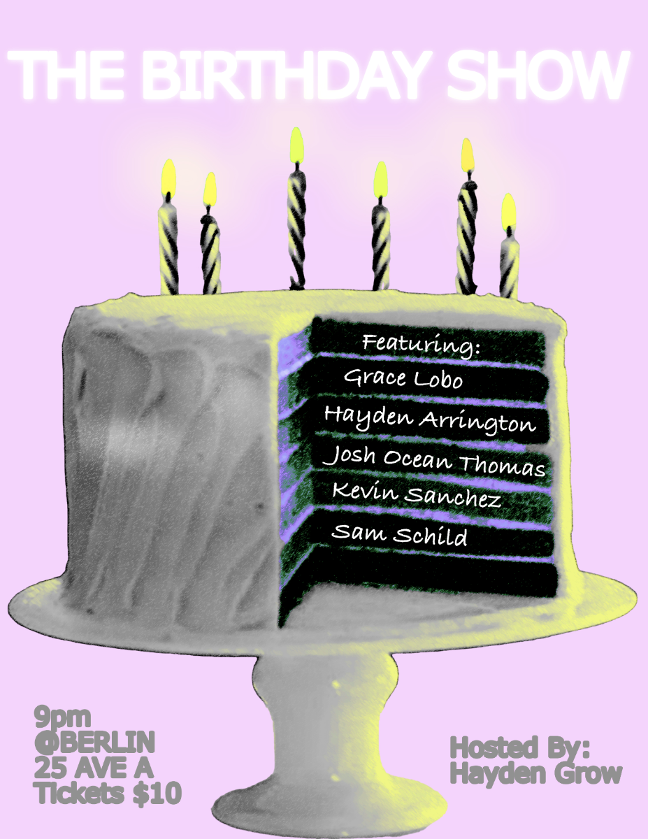 Hayden Grow Presents: Comedy Show