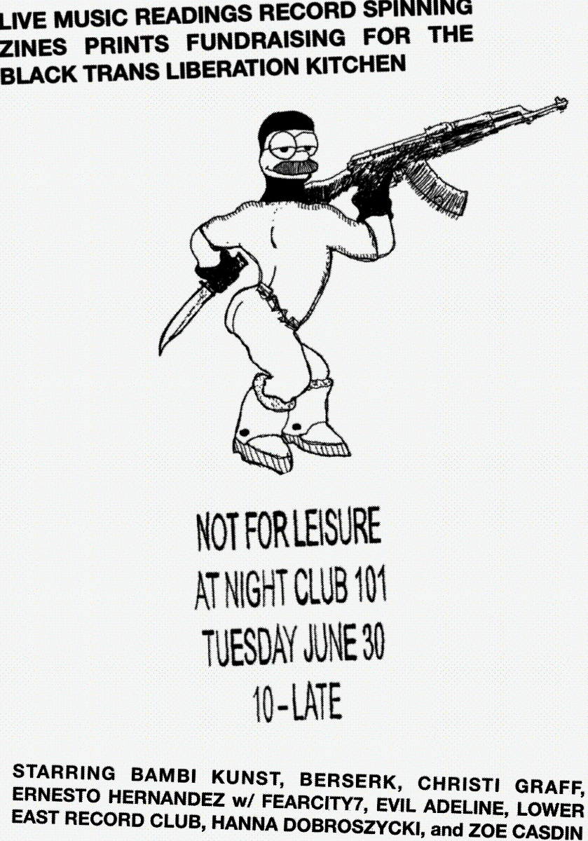 Not for Leisure