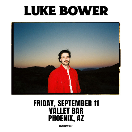 LUKE BOWER: IT'S THE WIND TOUR