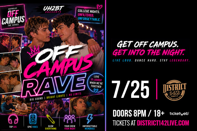 OFF CAMPUS RAVE