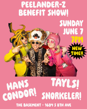 Benefit Show for Peelander-Z w/ Hans Condor and Tayls