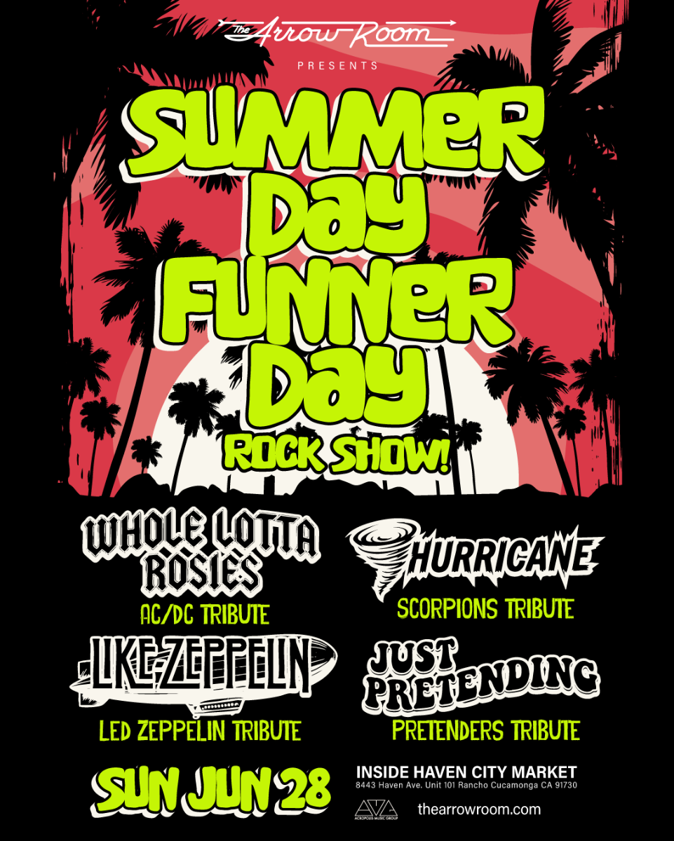 Whole Lotta Rosies, Hurricane, Like Zeppelin, Just Pretending - Summer Day Funner Day Rock Show
