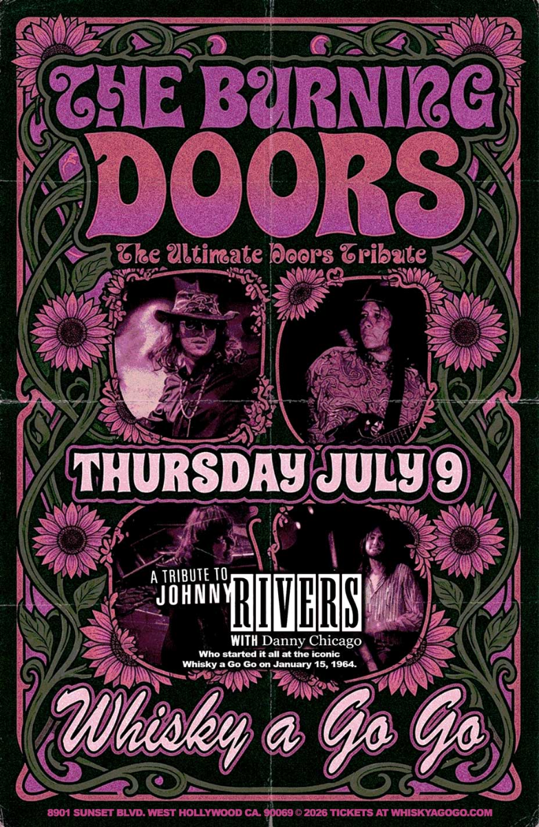 The Burning Doors (The Ultimate Doors Tribute), Johnny Rivers Tribute with Danny Chicago