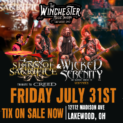 Signs of Sacrifice (Creed Tribute) + Wicked Serenity (Godsmack Tribute)