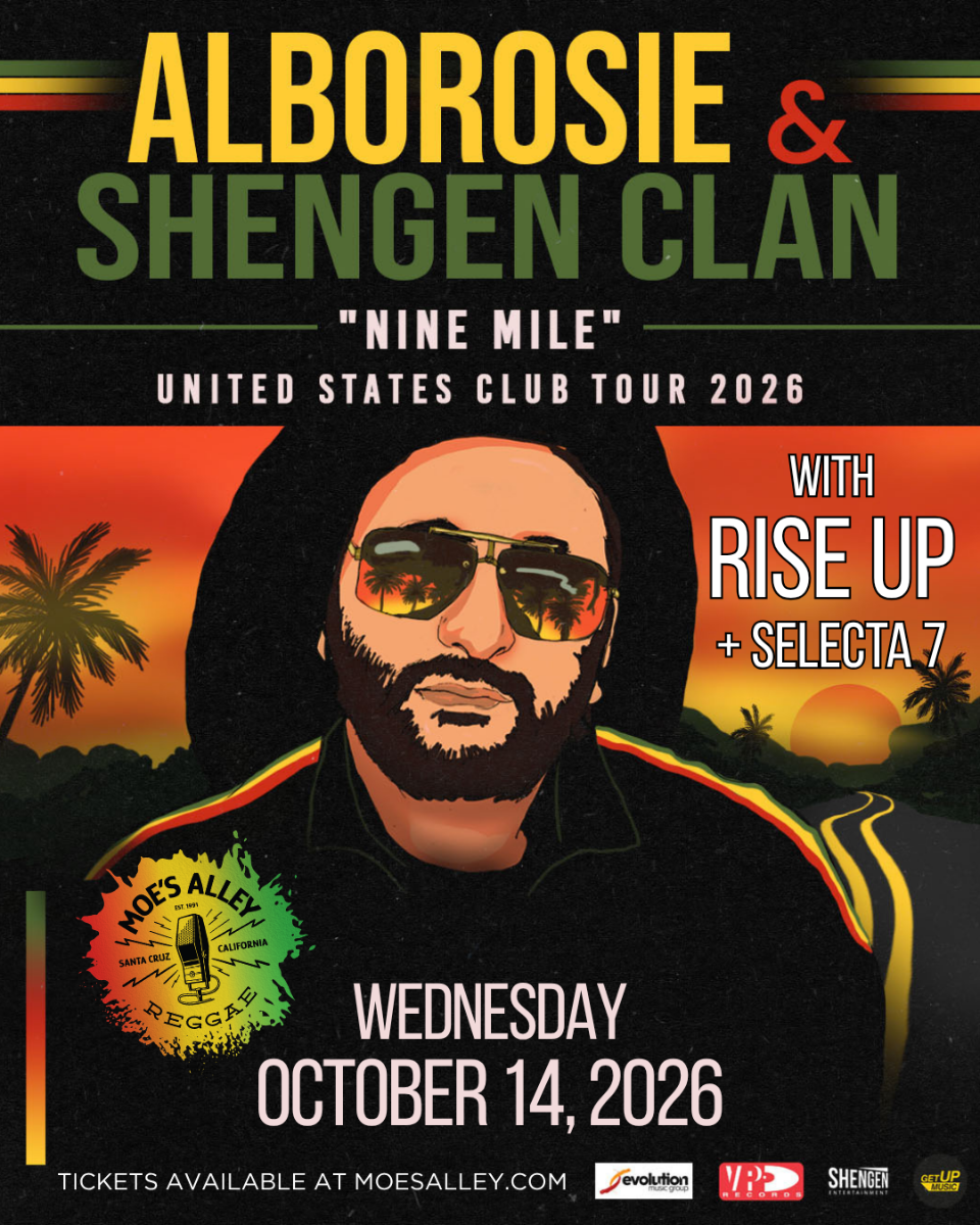 Moe's Alley Presents: Alborosie & Shengen Clan w/ Rise Up + Selecta 7
