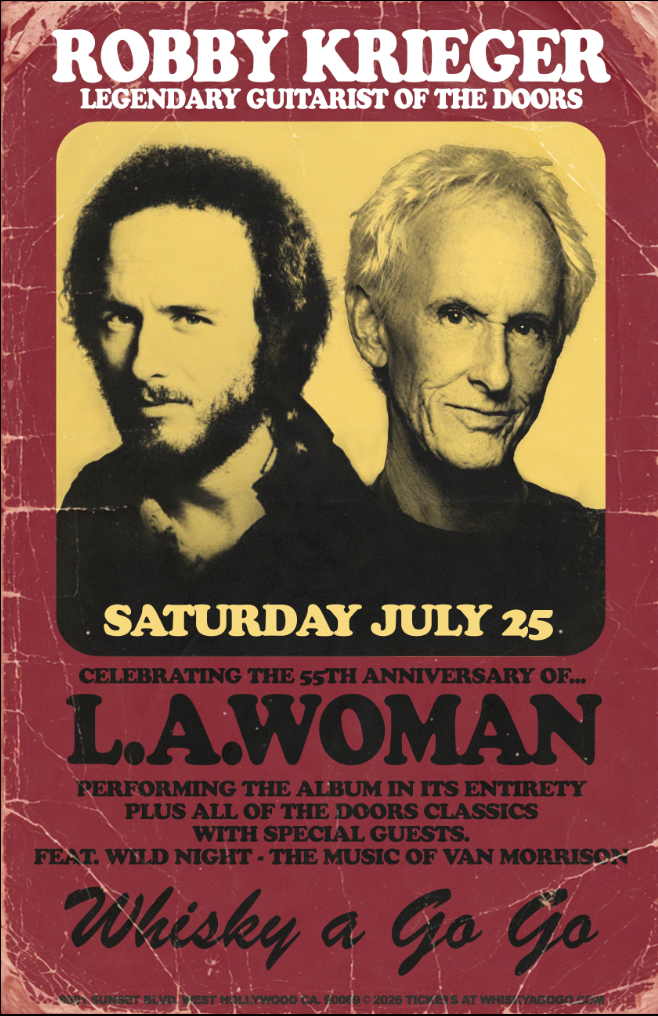 Robby Krieger of The Doors, Wild Night - The Music of Van Morrison