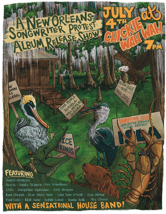 A New Orleans Songwriter Protest Album Release Benefit Show ft. Paul Faith & Friends at Chickie Wah Wah