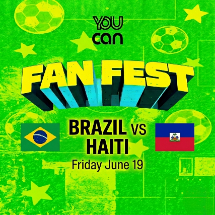 BRAZIL FAN FEST - PUBLIC WATCH PARTY ı Brazil VS Haiti