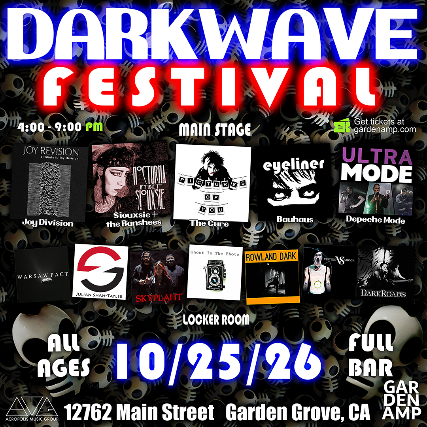 Depeche Mode, Bauhaus, The Cure, Siouxie & The Banshees, Joy Divsion Tributes - Dark Wave Festival, photo 2 of 2