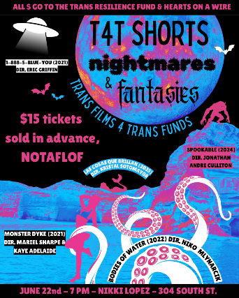 T4T Shorts: Trans Films 4 Trans Funds at Nikki Lopez Philly, philadelphia