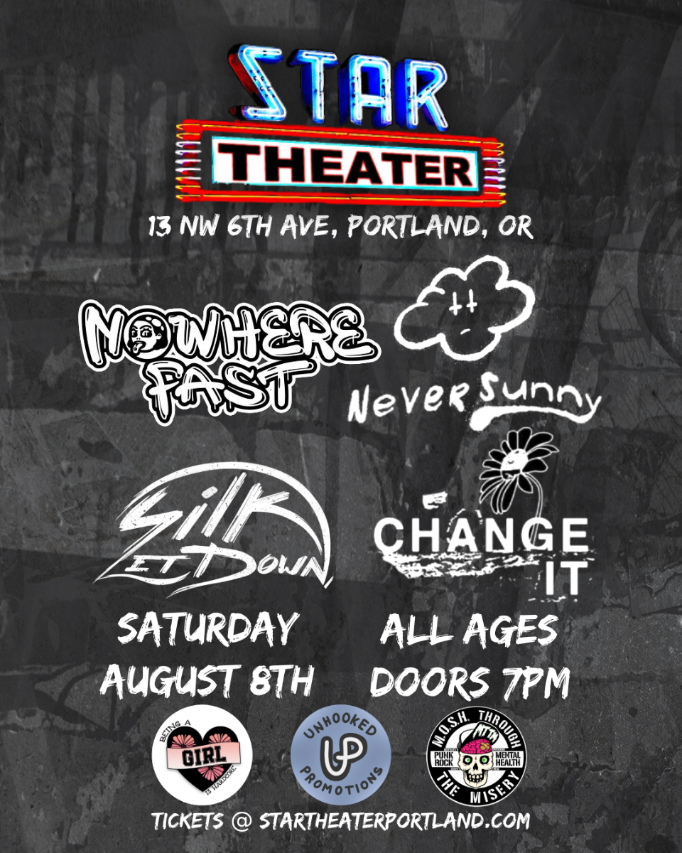 NOWHERE FAST with Never Sunny, Silk Letdown and Change It event image