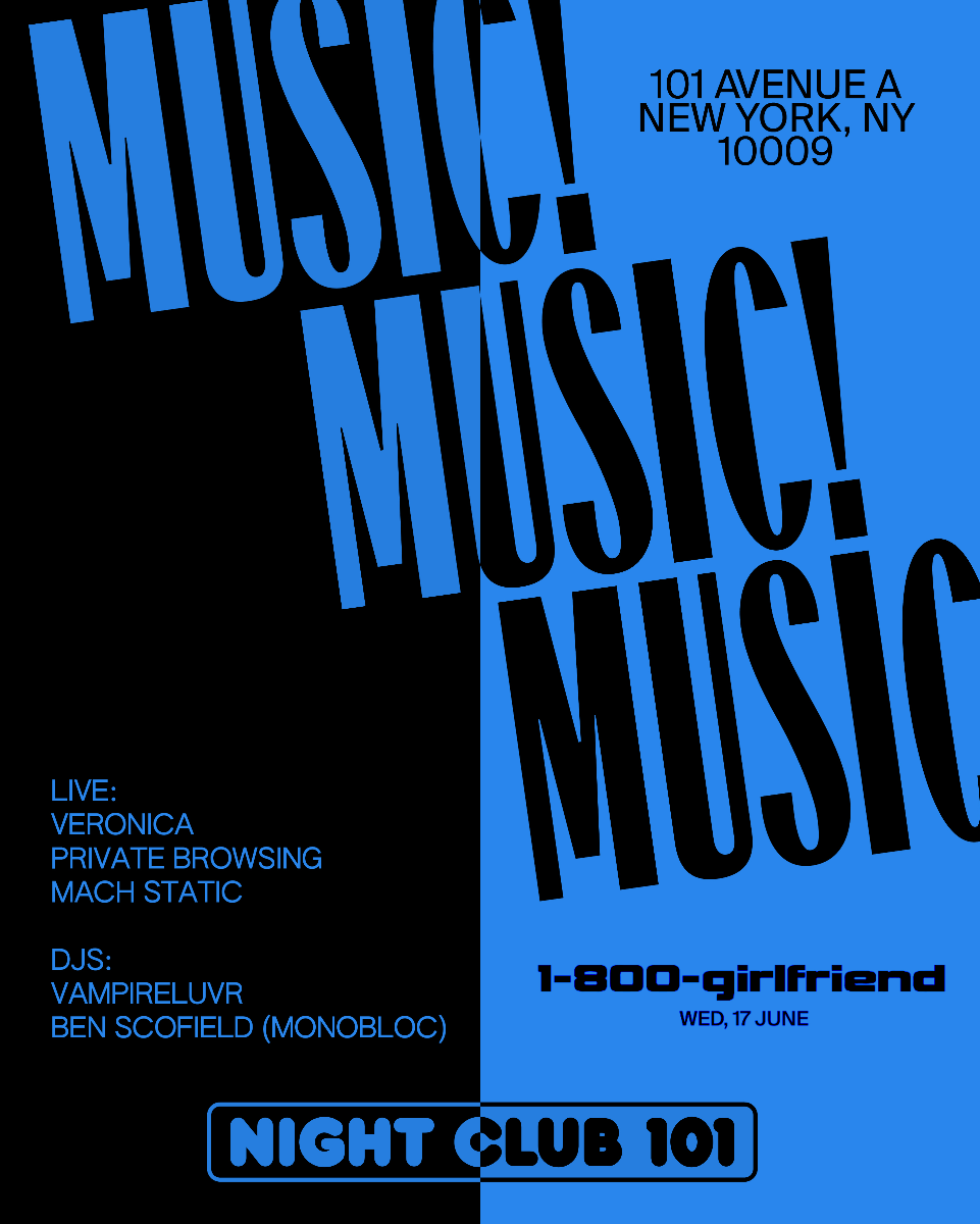MUSIC! with 1-800 GIRLFRIEND
