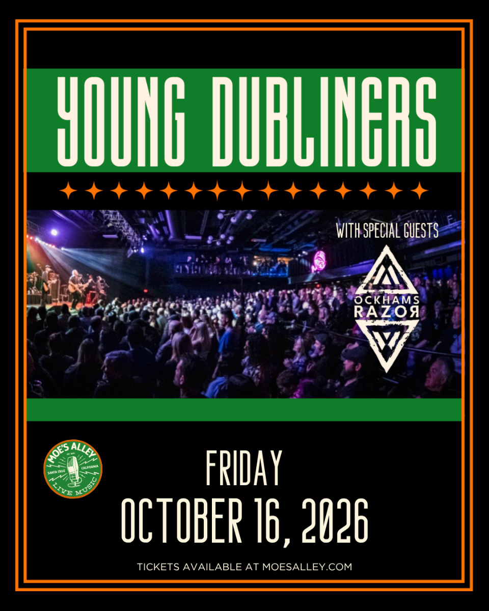 Moe's Alley Presents: Young Dubliners w/ Ockham's Razor