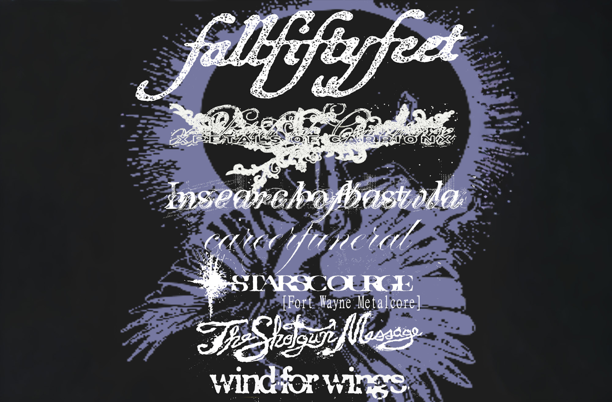 Fallfiftyfeet, xpetalsofcarrionx, Insearchofbastila, Career Funeral, Starscourge, The Shotgun Message, Wind for Wings